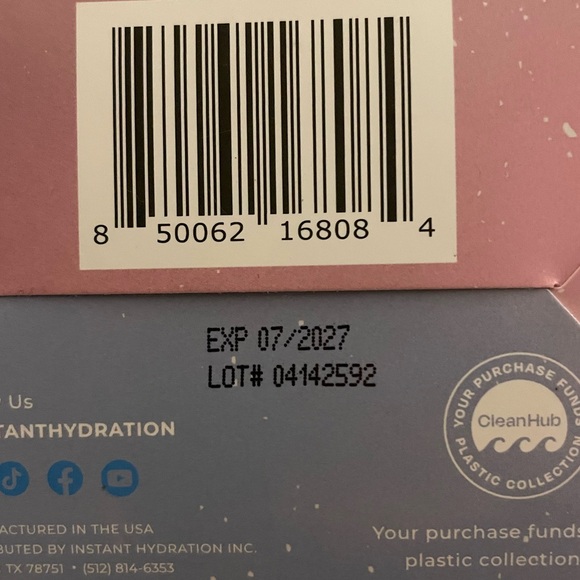 Instant Hydration: Cotton Candy and Lemon Lime Electrolyte Drink Mix 57 packets - Picture 6 of 7